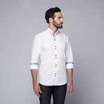 Johnny D. Button-Up Shirt // White (S)