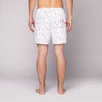 Dive Swim Short // White (M)