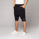 Barbados Sweatshorts // Black (S)