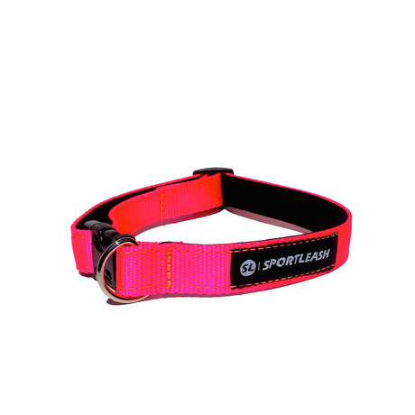 SL Neoprene Sportcollar // Pink & Neon Orange