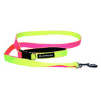 3-In-1 Hands-Free Leash With Built-In Short Lead // Neon Yellow & Neon Pink (Small/Medium Dogs)
