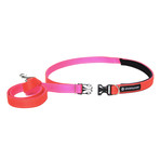 3-In-1 Hands-Free Leash With Built-In Short Lead // Neon Orange & Neon Pink (Small/Medium Dogs)