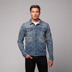 Hook Denim Jacket // Washed Out (XL)