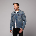 Hook Denim Jacket // Washed Out (XL)