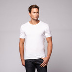 Heavyweight Scoop Neck // Solid White (L)