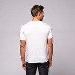 Classic V-Neck Tee // White (L)