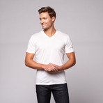 Classic V-Neck Tee // White (S)