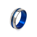 Signature Ring // Blue (Size 5.5)