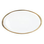 Dauville Oval Platter // Gold (Small)