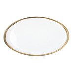 Dauville Oval Platter // Gold (Small)