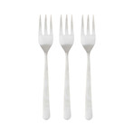 Oslo Cutlery Set with Cocktail Fork // Stainless Steel