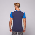 Knoxville Colorblock Tee // Navy (XL)