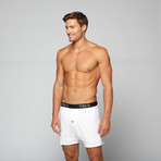 TRUS // Organic Cotton Boxer // White (M)