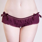 Frilly Knickers // Raisin (Small)