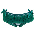 Frilly Knickers // Forest Green (Small)