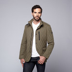 Quilted Jacket // Olive (L)