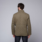 Quilted Jacket // Olive (S)