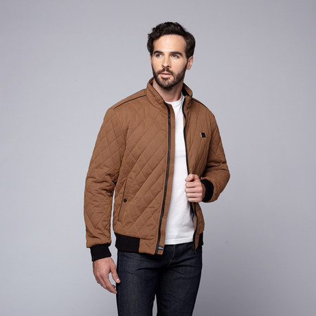 Quilted Bomber // Rust (S)