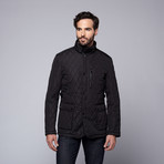 Quilted Jacket // Black (M)