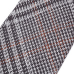Wool + Silk + Linen Tweed Tie // University Grey