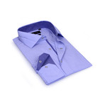 Heathered Chambray Shirt // Blue (XL)