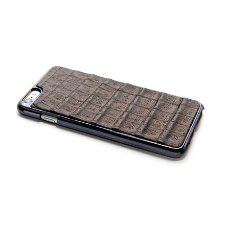 Camain Crocodile iPhone Case // Brown (iPhone 6s)
