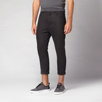 Wayne Skinny Sag Flood Selvedge Denim // True Black (32WX32L)