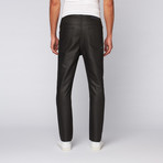 The New Standard Edition // Wayne Skinny Sag Wax Coated Selvedge Denim // Black (32WX32L)