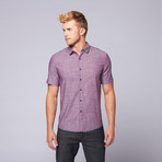 Higgins Woven Shirt // Purple (XL)