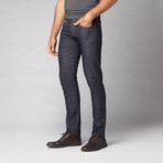 The New Standard Edition // James Selvage Skinny Jeans // Raw Indigo (36WX32L)