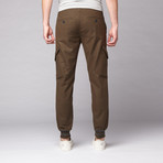 The New Standard Edition // Kromey Slim Cargo Jogger // Olive (30WX32L)