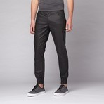 Jordan Wax Coated Stretch Twill Cargo Jogger // Black (28WX32L)