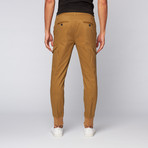 The New Standard Edition // Saul Stretch Twill Slim Cargo Jogger // Heather Khaki (28WX32L)