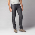 The New Standard Edition // James Selvage Skinny Jean // Raw Grey + Indigo (28WX32L)