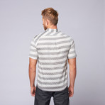 Higgins Woven Shirt // Grey + Black (XL)