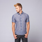 Higgins Woven Shirt // Light Blue (S)