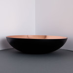 Stainless Steel Dish // Copper + Black