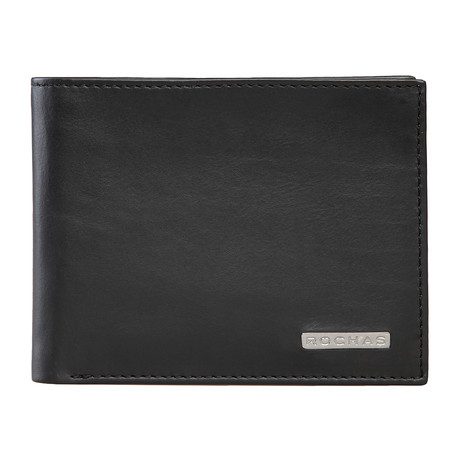Thomas Bi-Fold Wallet // Black