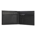 Andrew Bi-Fold Wallet // Black