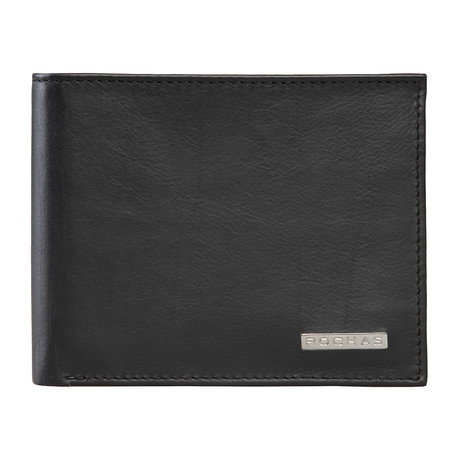 Andrew Bi-Fold Wallet // Black