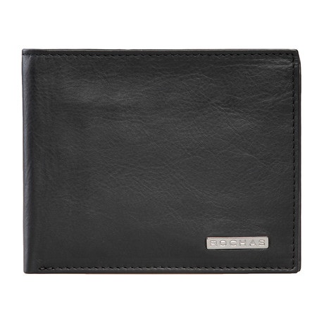 Theodore Bi-Fold Wallet // Black