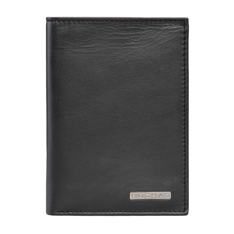 Ronald Bi-Fold Wallet // Black