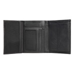 Grover Tri-Fold Wallet // Black