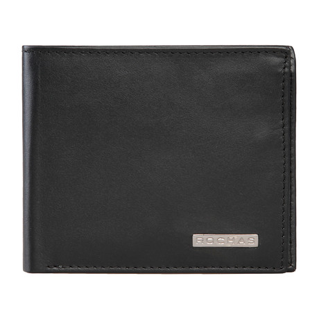 Woodrow Bi-Fold Wallet // Black