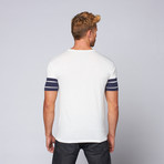 Footy Knit Tee // White (L)
