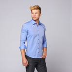 Button Up Shirt // Blue (M)