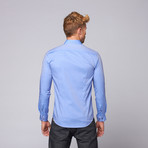 Button Up Shirt // Blue (M)