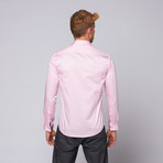 Button Up Shirt // Deep Pink (L)