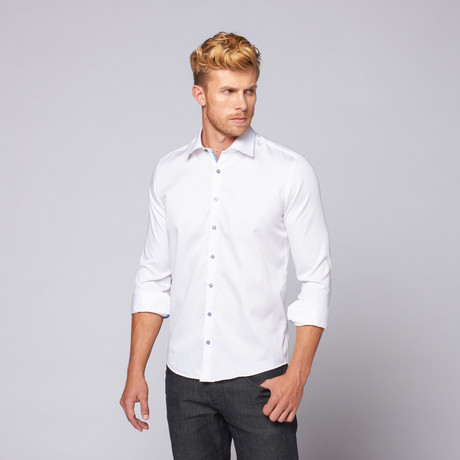 Button Up Shirt // White (XS)