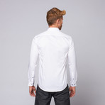 Button Up Shirt // White (L)